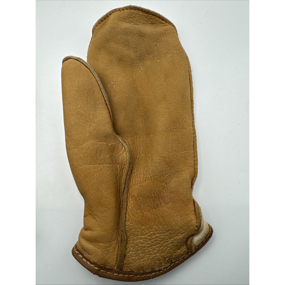 Snowfall Women's Leather Mittens Fleece-Lined Pairs 3.5 x 8 Inch - Picture 3 of 11